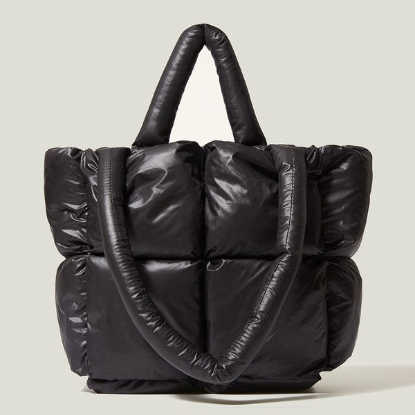 Puffer Handbag – Lightweight & Stylish – LA BÂCHÉ