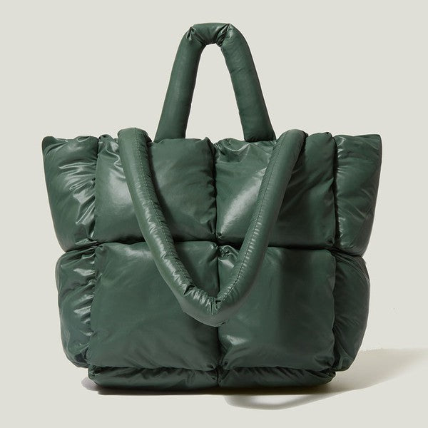 Puffer Handbag – Lightweight & Stylish – LA BÂCHÉ