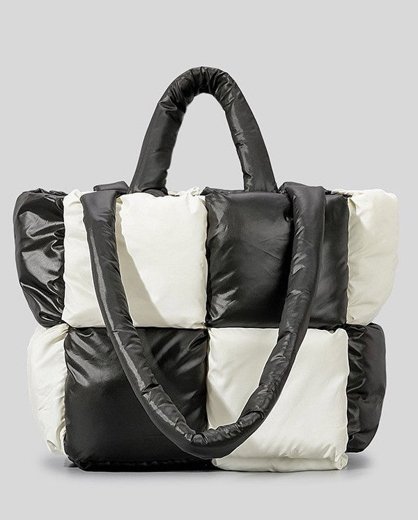 Puffer Handbag – Lightweight & Stylish – LA BÂCHÉ