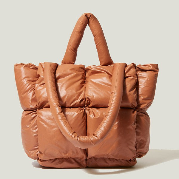 Puffer Handbag – Lightweight & Stylish – LA BÂCHÉ