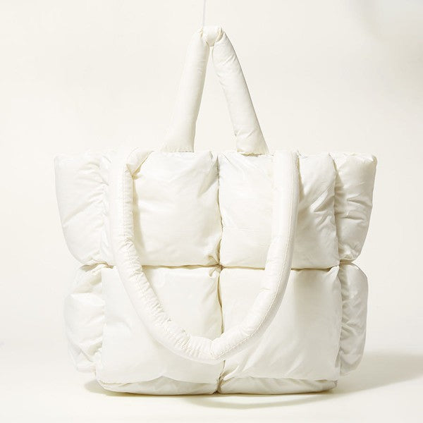 Puffer Handbag – Lightweight & Stylish – LA BÂCHÉ