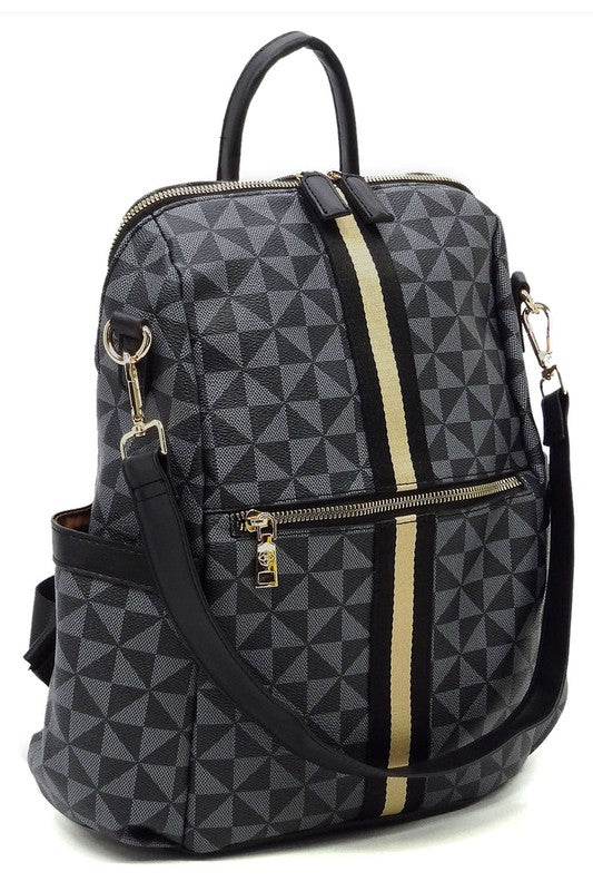 Vegan Leather Bag - Convertible Backpack - LA BÂCHÉ