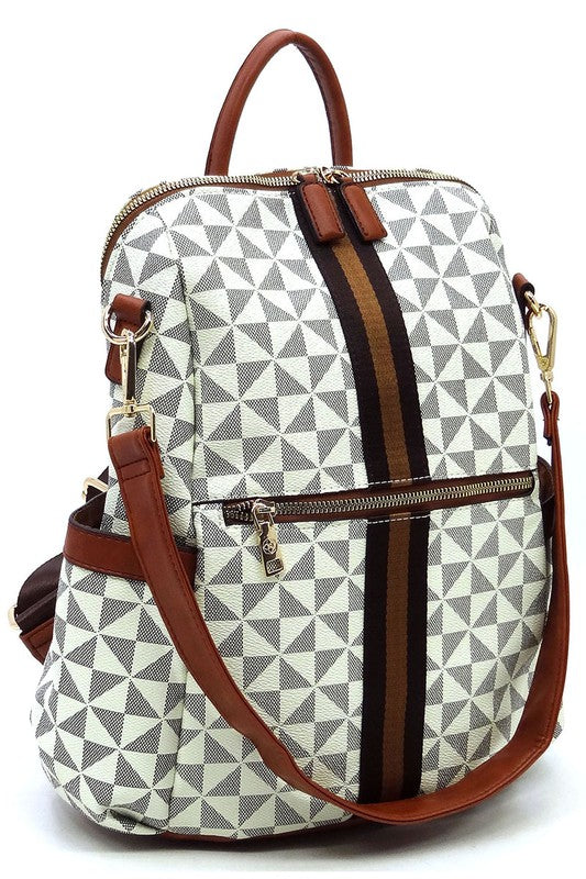 Vegan Leather Bag - Convertible Backpack - LA BÂCHÉ