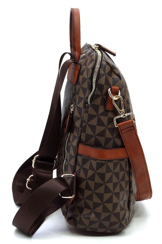 Vegan Leather Bag - Convertible Backpack - LA BÂCHÉ