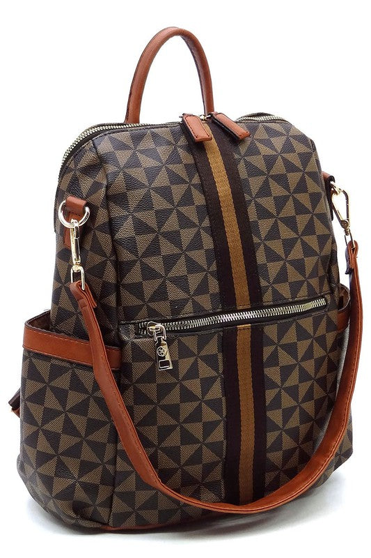 Vegan Leather Bag - Convertible Backpack - LA BÂCHÉ