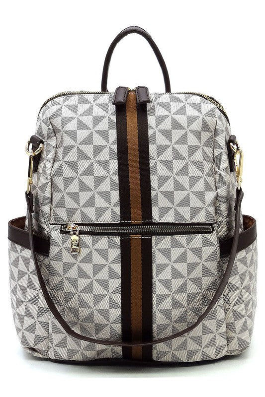 Vegan Leather Bag - Convertible Backpack - LA BÂCHÉ