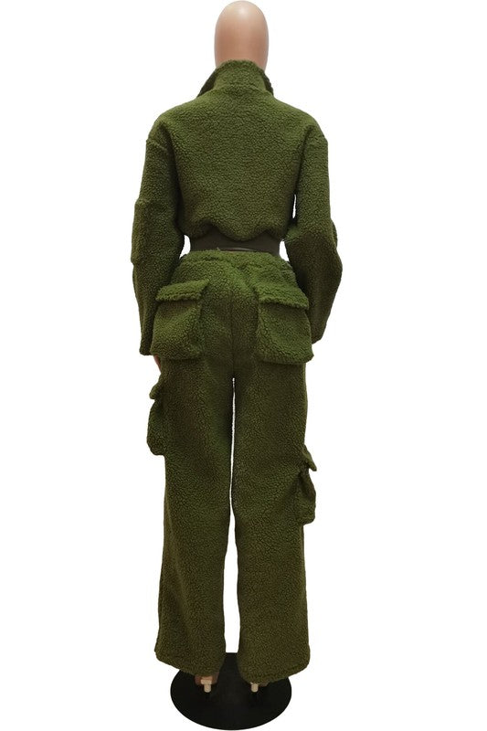 DAMEN MODE TEDDY 2-TEILIGES SET