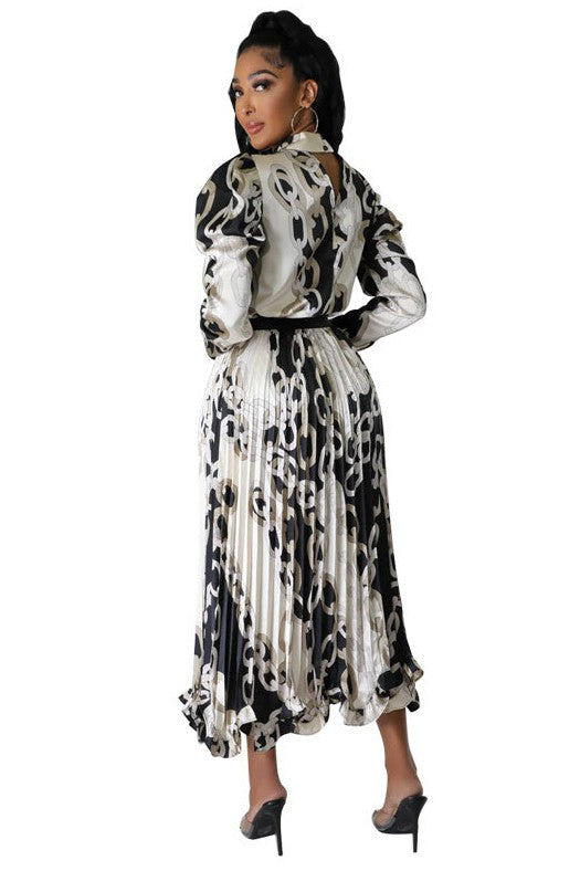 DAMEN MODE LANGES MAXIKLEID