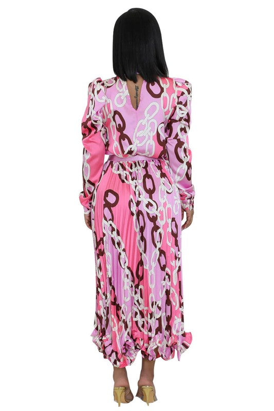 DAMEN MODE LANGES MAXIKLEID